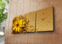 Wallity Reloj de Pared de Lienzo Decorativo 3P3040CS-7 (3 Piezas)